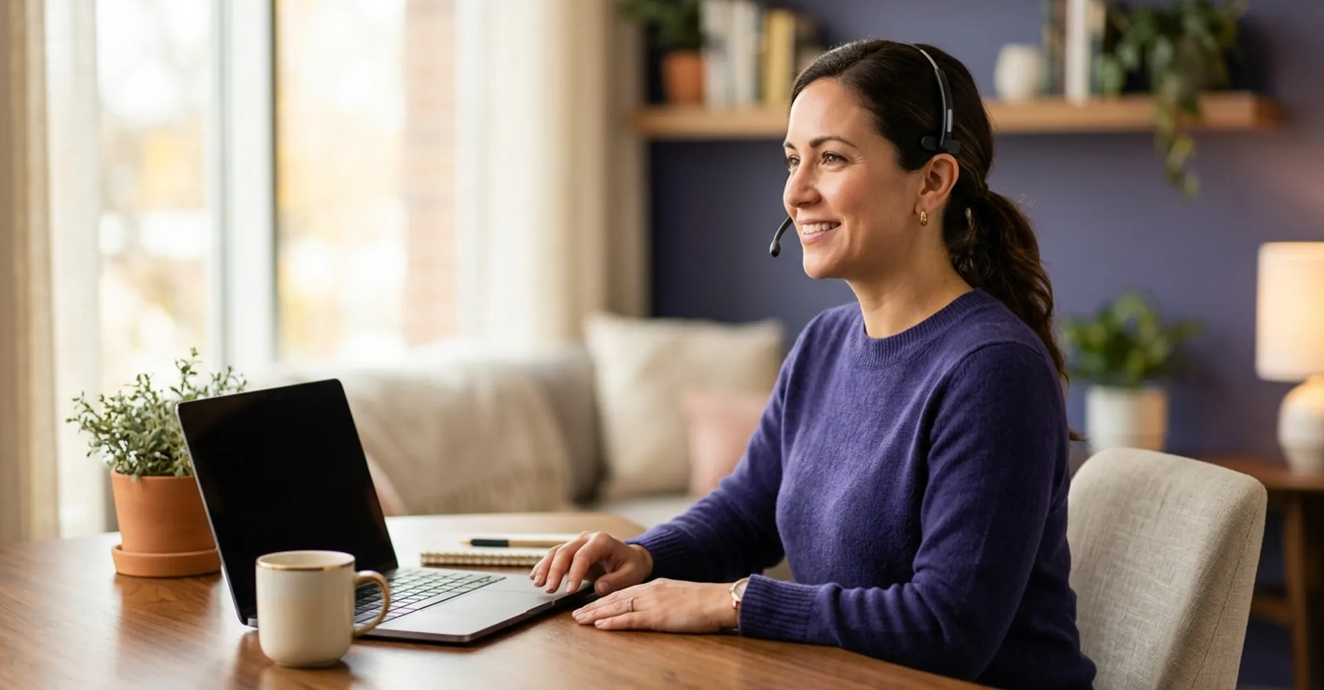 A calm, inviting space representing an easy first conversation with Ohanacare Solutions